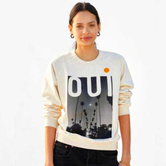 Clare V Sweaters - Clare V Oui Sweatshirt